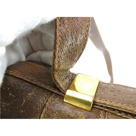 Gucci Beige and Brown Monogram Crossbody Bag - Picture 9 of 16